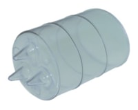 Transparent PVC rubber protection - 6 elements