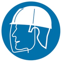 Round sticky labels - Side: 50 mm