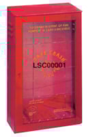 Box for 4-6 kg powder fire extinguisher