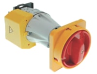 0-1 base switch - 3P - 120A - Interlocked knob