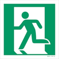 Safety sign - Al - Dimensions: 120x120 mm