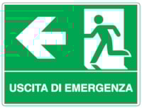 Safety sign - Al - Dimensions: 250x310 mm