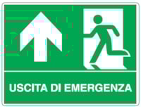 Safety sign - Al - Dimensions: 250x310 mm