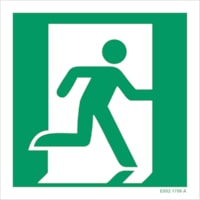 Safety sign - Al - Dimensions: 120x120 mm