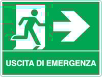 Safety sign - Al - Dimensions: 250x310 mm