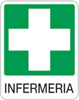 Safety sign - Al - Dimensions: 120x150 mm