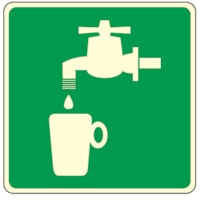 Safety sign - Al - Dimensions: 250x250 mm