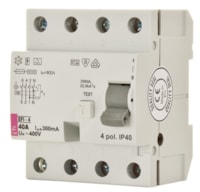 Residual current CB - EFI2 2P A type 80A 500mA