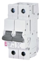 Miniature circuit breaker P10 1P+N B1A 10kA