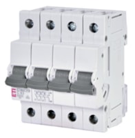 Miniature circuit breaker P10 3P+N D1A 10kA