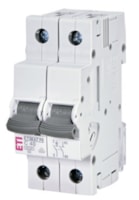 Miniature circuit breaker P6 1P+N C40A 6kA