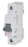 Miniature circuit breaker P6 1P B1A 6kA