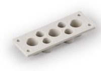 Knock-out flange: F1155 Knock-out flange: F1155
