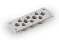 Knock-out flange: F1156 Knock-out flange: F1156