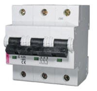Miniature circuit breaker - C class 80A 3P 15kA