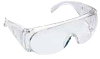 Overglasses with clear lenses (in pouch)