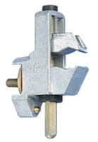 Clamp for earthing and s.c. devices