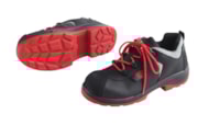 Safety shoes - Low type - Leather - Size: 39