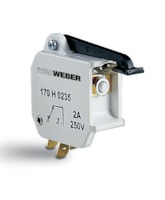 Microswitch: 170H0235 250V 2A
