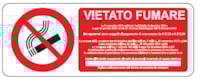 CART. ALL. F.TO MM 350X125 VIETATO FUMARE (
