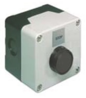 1 flush pushbutton in enclosure M16