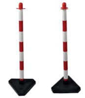 Movable PVC pole - D=40mm - H=900mm