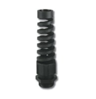 Nylon spiral cable gland - Pg-07 RAL 7001