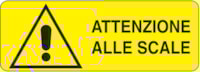 Rectangular danger sign - 350 x 125 mm