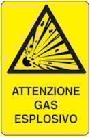 Rectangular danger sign - 330 x 500 mm