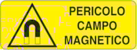 Rectangular danger sign - 350 x 125 mm
