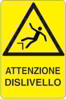 Rectangular danger sign - 330 x 500 mm