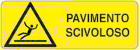 Rectangular danger sign - 350 x 125 mm Rectangular danger sign - 350 x 125 mm