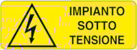 Rectangular danger sign - 350 x 125 mm Rectangular danger sign - 350 x 125 mm
