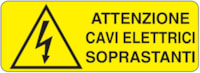 CART. ALLUM. PERICOLO F.TO MM 350x125