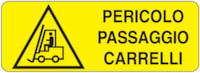CART. ALL. F.TO MM 350X125 PERICOLO PASSAGG