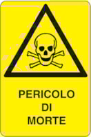 CART. ALL. F.TO MM 250X330  PERICOLO DI MOR