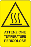 CART. ALL. F.TO MM 330X500 ATT. TEMPERATURE