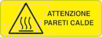 CART. ALL. F.TO MM 350X125 ATTENZIONE PARET
